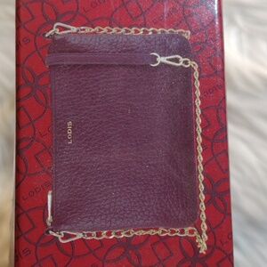 Lodis Italian leather Emily 5 in 1 convertible bag 7x5 new in box